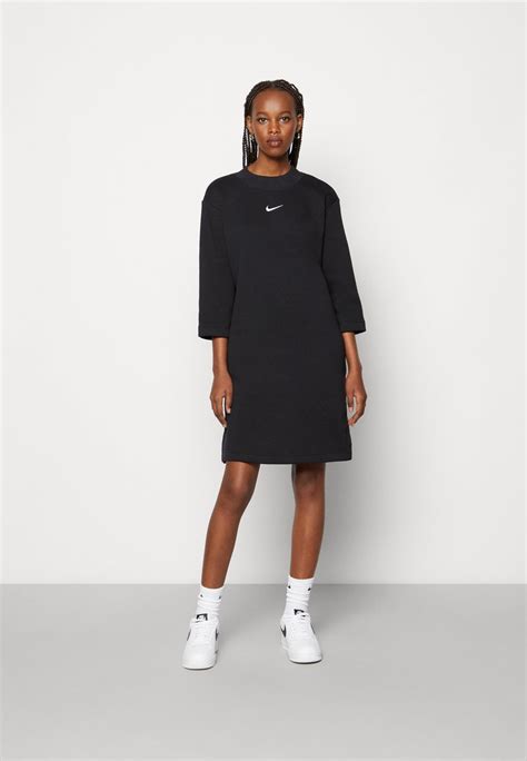 nike freizeitkleid metallic schwarz